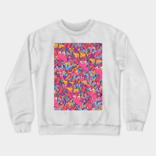 Spring butterflies Crewneck Sweatshirt